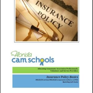 A picture of an insurance policy book.